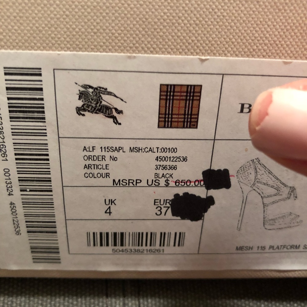 Burberry summer sandals - Picture 2 of 3